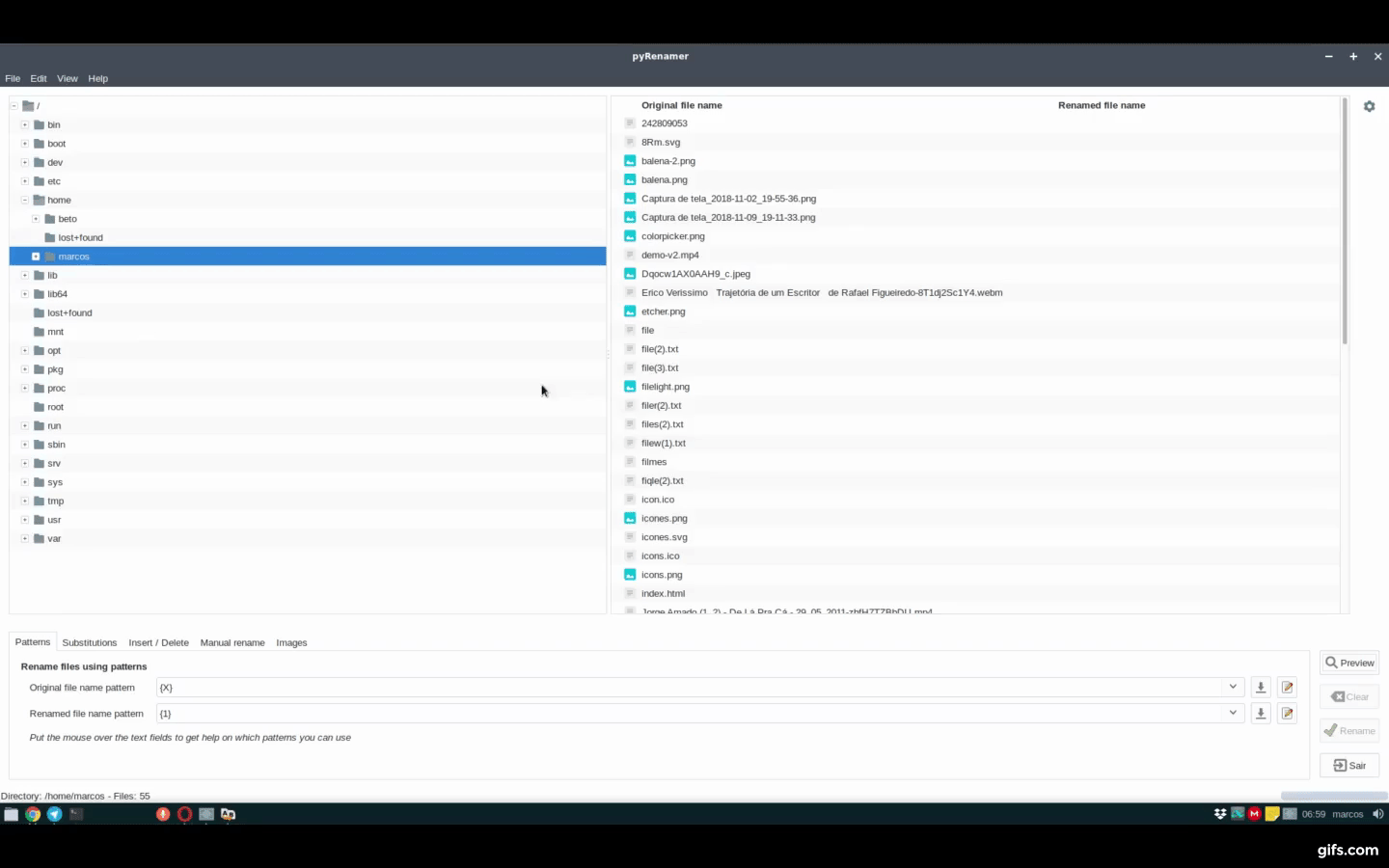 PyRenamer - Renomeador de arquivos em massa