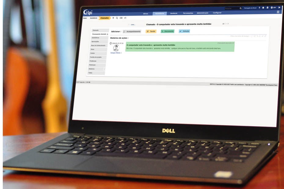 Trabalhando com Tipo e Modelos de Solução no GLPI