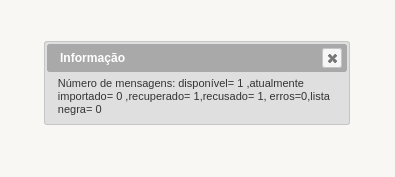 GLPI - Falha ao importar e-mails do destinatário