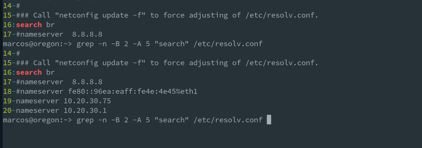 GREP - Delimitando linhas de pequisa
